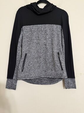 G-III fir her Carl banks Women Black Gray Hooded Active Top women S casual track